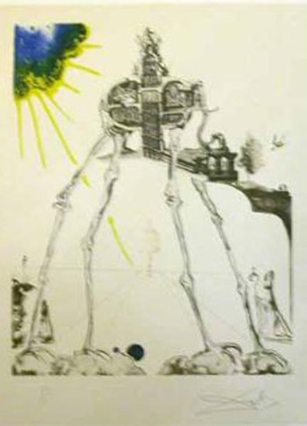 Salvador Dali Memories of Surrealism Space Elephant