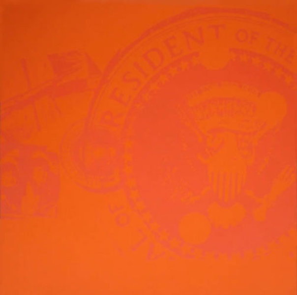 presidential seal. Orange Presidential Seal