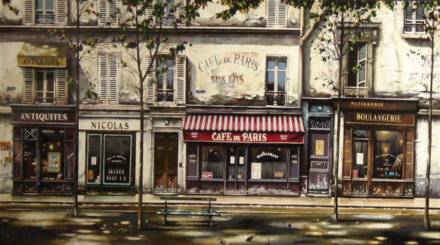  Cafe De Paris  by Thomas Pradzynski