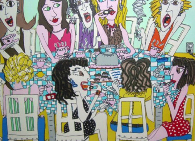 Outside Looking In 3-D 1990 by James Rizzi