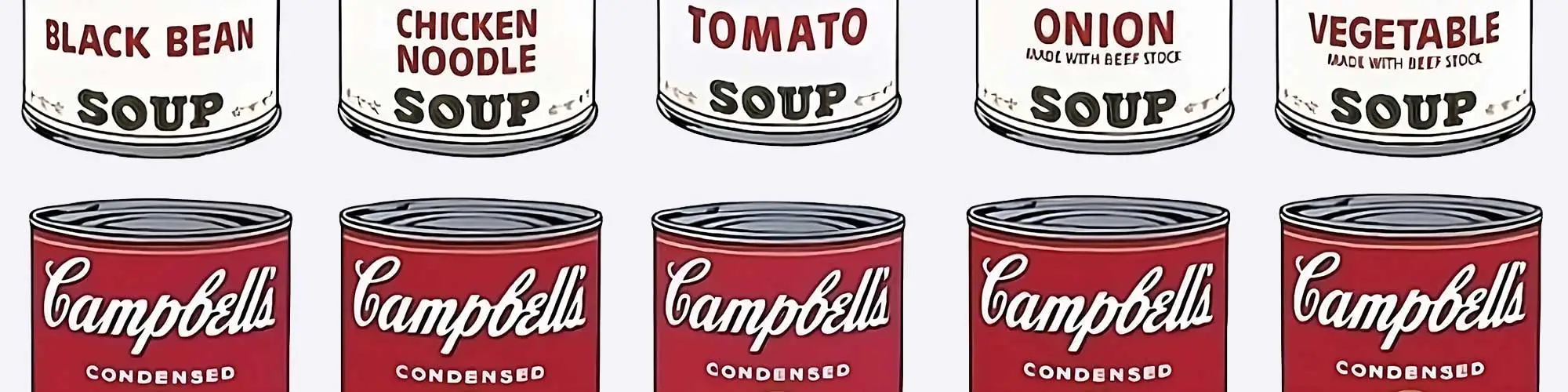 Andy Warhol - 1968 Campbell's Soup Suite of 10 FS II.44-53