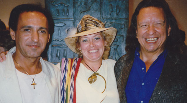 Shahrokh Rezvani Donna Rose and Fritz Scholder at the Donna Rose Gallery Main St Sun ValleyKetchum Idaho 1989 Shahrokh Rezvani is a an artist and master printmaker